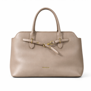 David Jones Elegant Taupe Handbag